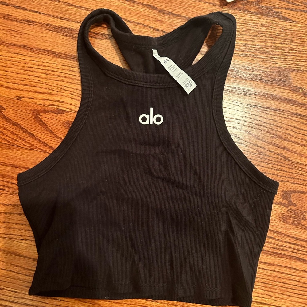 Black alo tank top